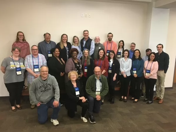 All of our attendees who were still there on Friday morning. 